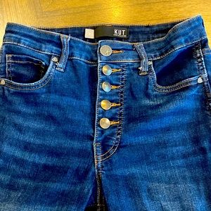 Connie High Rise Fab Ab Slim Fit Ankle Skinny (Giddy Wash)